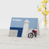 Scituate Massachusetts Wenskaart Kaart (Gele Bloem)