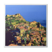 SCL001 TAORMINA - Sicilië - Italië, Tegeltje (Voorkant)