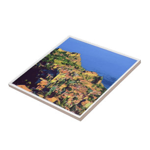 SCL001 TAORMINA - Sicilië - Italië, Tegeltje