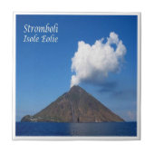 SCL036 STROMBOLI, Sicilië, Italië, Tegeltje (Voorkant)
