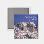 SCL046 EOLISCHE EILANDEN LIPARI, Sicilië, Koelkast Magneet (Voorkant / Achterkant)