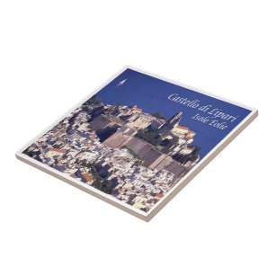 SCL046 EOLISCHE EILANDEN LIPARI, Sicilië, Tegeltje