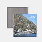 SCL051 ALICUDI, EOLISCHE EILANDEN, Sicilië, Koelka Magneet (Voorkant / Achterkant)