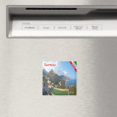 SCL064 TAORMINA, Sicilië, Italië, Koelkast Magneet (Insitu (Vaatwasser))