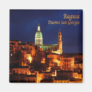 SCL073 RAGUSA, Sint-Joriskathedraal, Koelkast Magneet