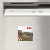 SCL080 CORLEONE, Sicilië, Italië, Koelkast Magneet (Insitu (Vaatwasser))
