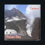 SCL089 CATANIA, ETNA, Sicilië, Italië, Koelkast Magneet<br><div class="desc">Hier vindt u het souvenir van uw vakantie. (SCL089 CATANIA, ETNA, Sicilië, Italië Koelkast magneet). Verras vrienden en familieleden met de unieke souvenirs van uw geweldige reis. Probeer ons. #LeoPepeDesign - Europa Italië Sicilië, Leopepedesign, Reisreis fototoerisme, cadeau souvenir gadget koelkast magneet.</div>