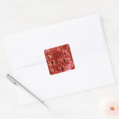 Sclerenchyma-cellen uit een Cherry Pit Vierkante Sticker (Envelop)