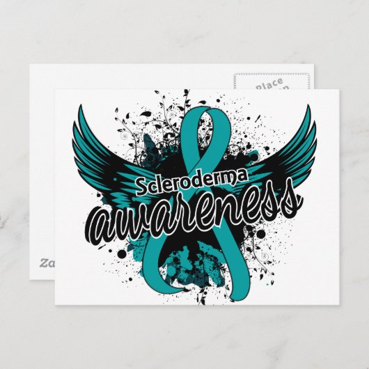 Scleroderma Awareness 16 Briefkaart (Voorkant / Achterkant)