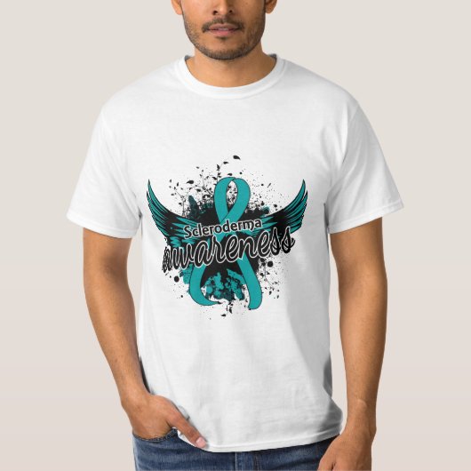 Scleroderma Awareness 16 T-shirt (Voorkant)