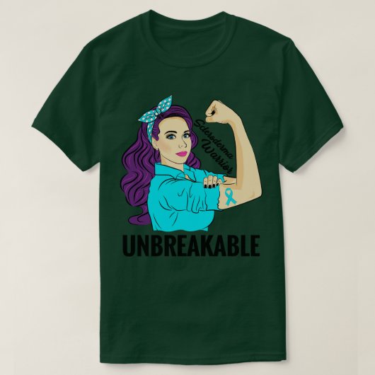 Scleroderma awareness auto-immuunziekte connectief t-shirt (Design voorkant)