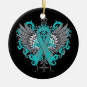 Scleroderma Awareness Cool Wings Keramisch Ornament (Voorkant)