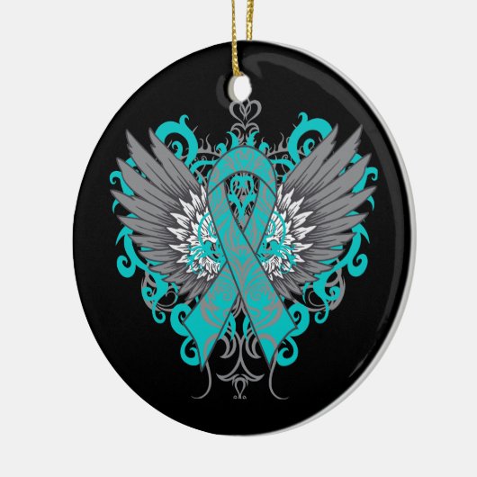 Scleroderma Awareness Cool Wings Keramisch Ornament (Links)