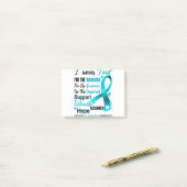 Scleroderma Awareness Month Ribbon Gifts Post-it® Notes (Op bureau)