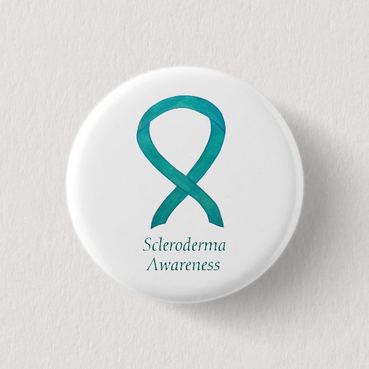 Scleroderma Awareness Ribbon Custom Pins Ronde Button 3,2 Cm (Voorkant)