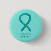 Scleroderma Awareness Ribbon Custom Pins Ronde Button 3,2 Cm (Voorkant)