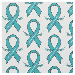 Scleroderma Awareness Ribbon with Wings Stof