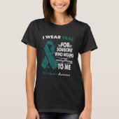 Scleroderma Awareness Warrior Support Surviving T-shirt (Voorkant)