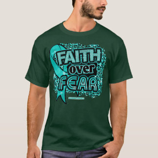 Scleroderma bewustzijn Lint Geloof Over Angst Leop T-shirt