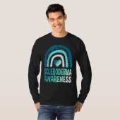Scleroderma Bewustzijn Maand Overlevende krijger B T-shirt (Voorkant volledig)