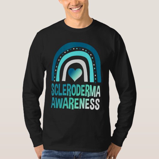 Scleroderma Bewustzijn Maand Overlevende krijger B T-shirt (Voorkant)