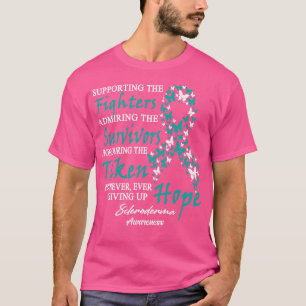 Scleroderma bewustzijn ondersteunen van de vechter t-shirt