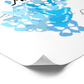 Scleroderma Ribbon of Butterflies Poster (Hoek)