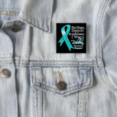 Scleroderma Support Hope Awareness Vierkante Button 5,1 Cm (In situ)