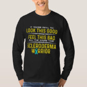 Scleroderma Survivor Warrior Skills Awareness T-shirt (Voorkant)
