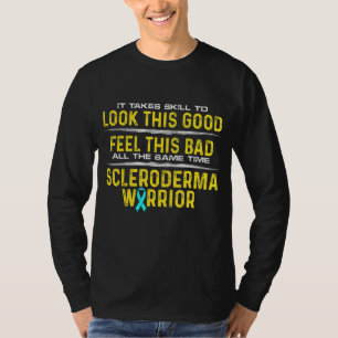 Scleroderma Survivor Warrior Skills Awareness T-shirt