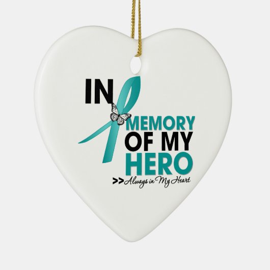 Scleroderma Tribute in Memory of My Hero Keramisch Ornament (Rechts)