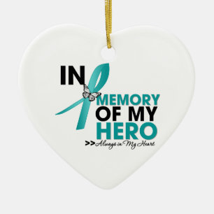 Scleroderma Tribute in Memory of My Hero Keramisch Ornament