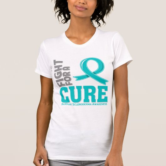 Scleroderma vecht voor een kuur t-shirt (Voorkant)