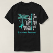 Scleroderma Warrior Scleroderma Awareness T-shirt (Design voorkant)