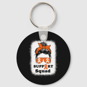 Sclerose Bewustzijn Messy Bun Support Squad Ms Mom Sleutelhanger