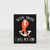 Sclerose Bewustzijn-met Geloof Ik zal niet zinken  Kaart (Voorkant)