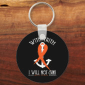 Sclerose Bewustzijn-met Geloof Ik zal niet zinken  Sleutelhanger (Voorkant)