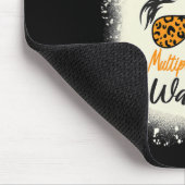 Sclerose Bewustzijn Ms Warrior Messy Bun Leopard Muismat (Hoek)