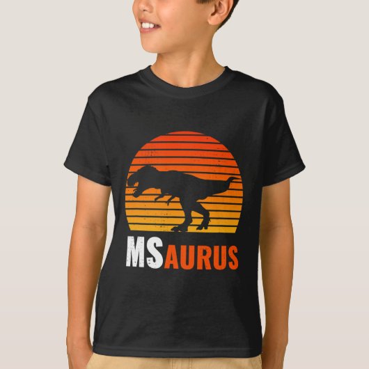 Sclerose MS bewustzijn T-shirt (Voorkant)