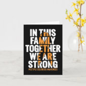 Sclerose ondersteunen MS multiple sclerose Kaart (Gele Bloem)