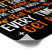 Sclerose vlinderlint Wereld MS Dag Poster (Hoek)