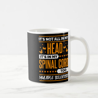 Sclerosis Quote voor MS Sclerosis Awareness Koffiemok
