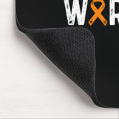 Sclerosis Warrior Awareness MS Oranje Lint Muismat (Hoek)