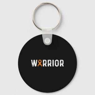 Sclerosis Warrior Awareness MS Oranje Lint Sleutelhanger