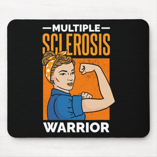 Sclerosis Warrior Vrouwen Muismat (Voorkant)