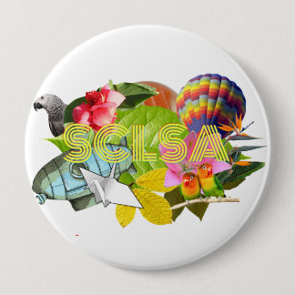 SCLSA-Buttonnen Ronde Button 4,0 Cm