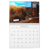 SCM - BUFFALO-HOESJE - CALENDAR KALENDER (Mar 2026)