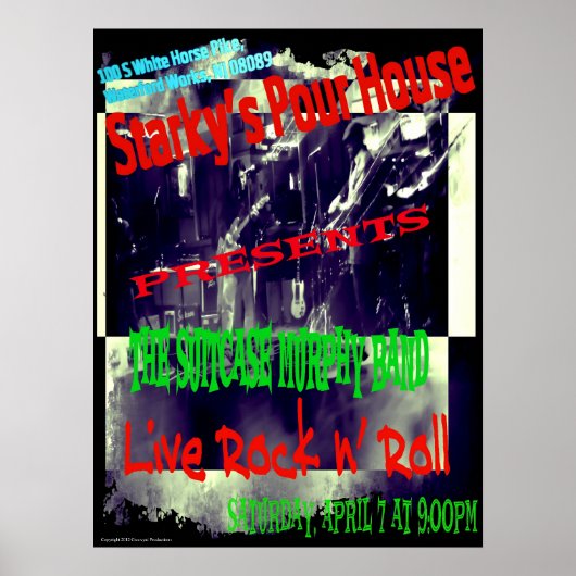 SCMB @ Starky's Poster (Voorkant)