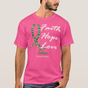 Scoliose Bewustzijn Geloof Hoop Liefde In Deze Fam T-shirt