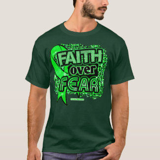 Scoliose Bewustzijn Lint Geloof Over Angst Luipaar T-shirt